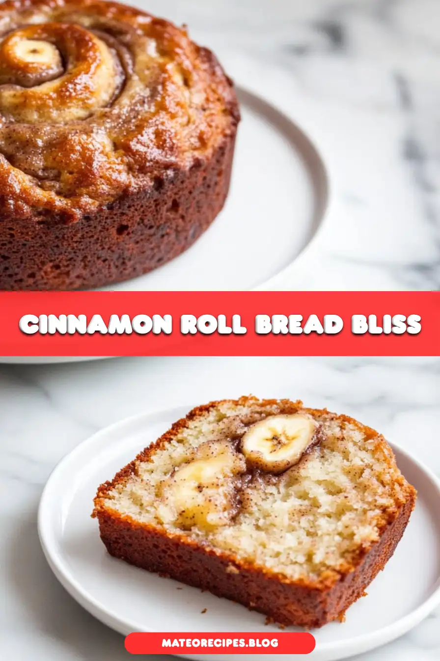 Cinnamon Roll Banana Bread Will Change Your Breakfast Forever