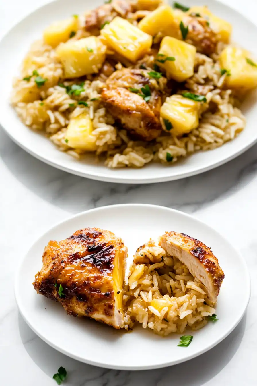 Pineapple Chicken and Rice