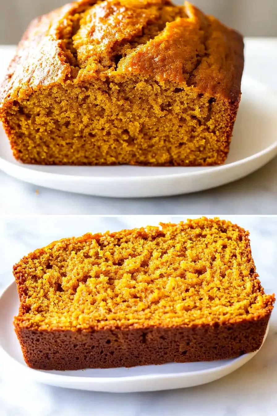 Vanilla Pudding Pumpkin Bread