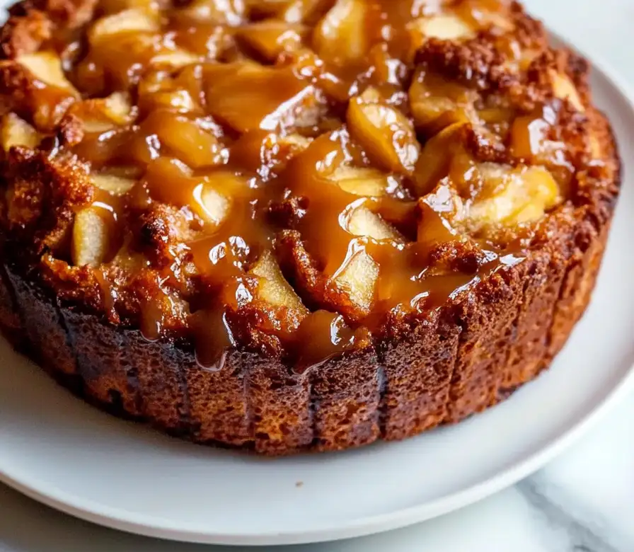 Caramel Apple Fritter Bread