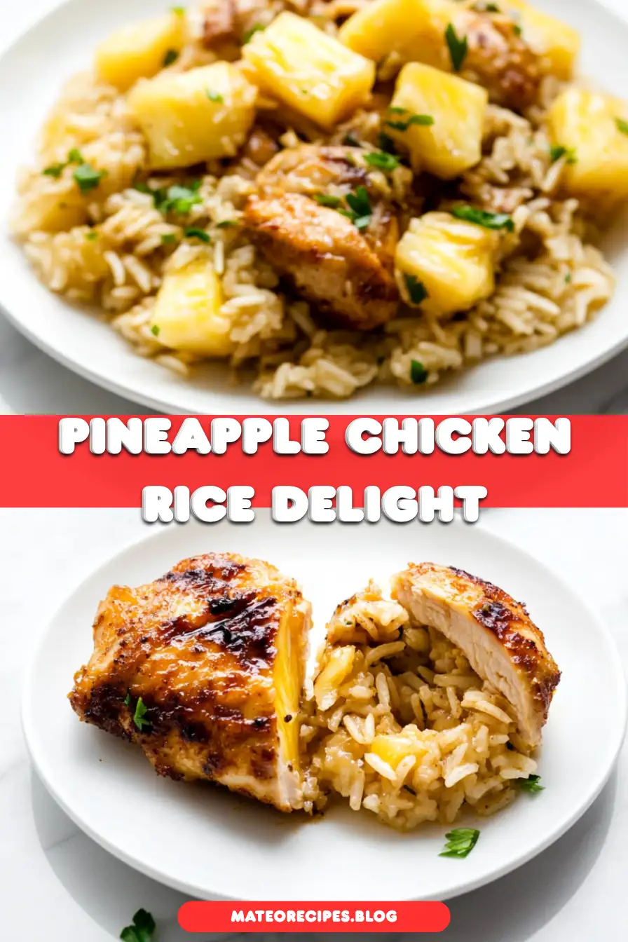 Pineapple Chicken and Rice
