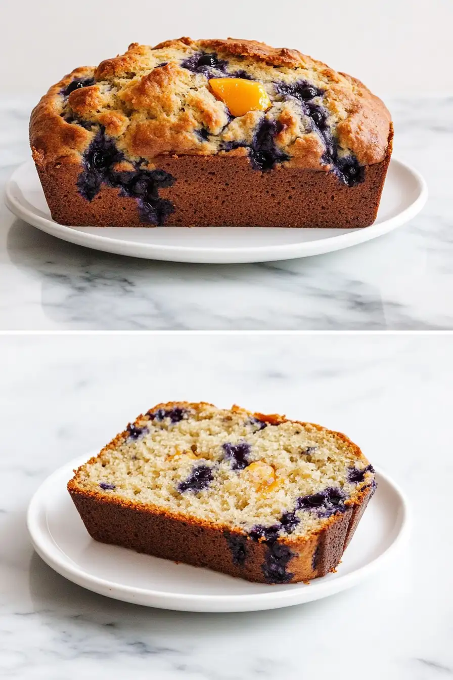 Blueberry Peach Bread That Steals The Show