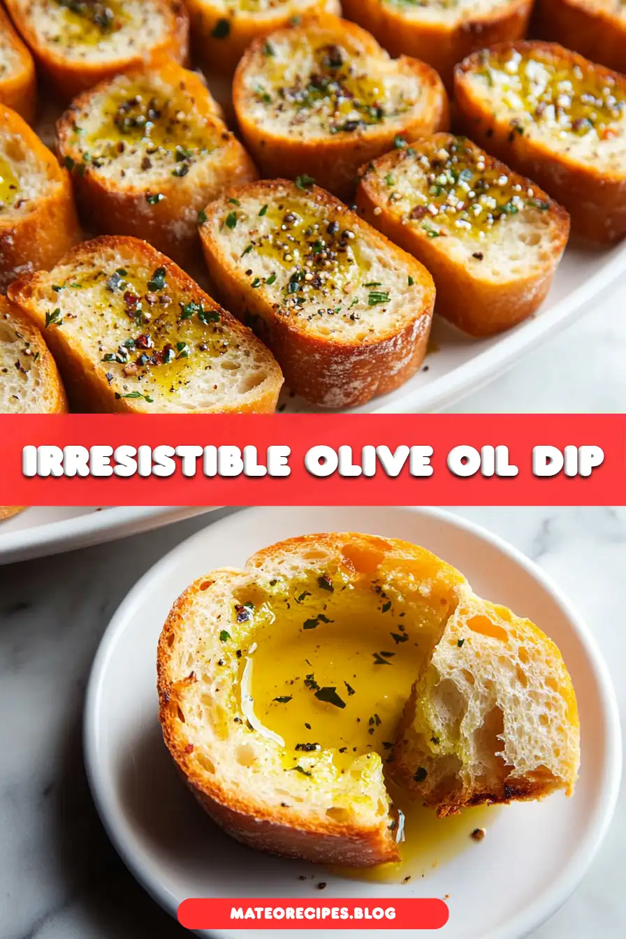 Olive Oil Bread Dip