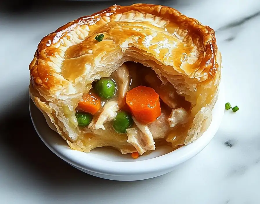 Homemade Mini Chicken Pot Pies