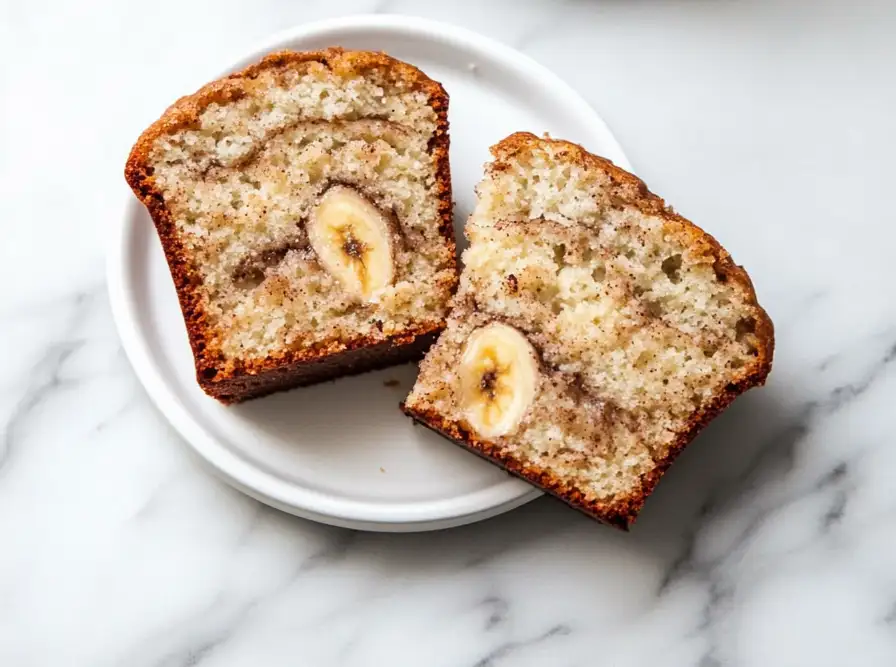 Classic Cinnamon Swirl Banana Bread