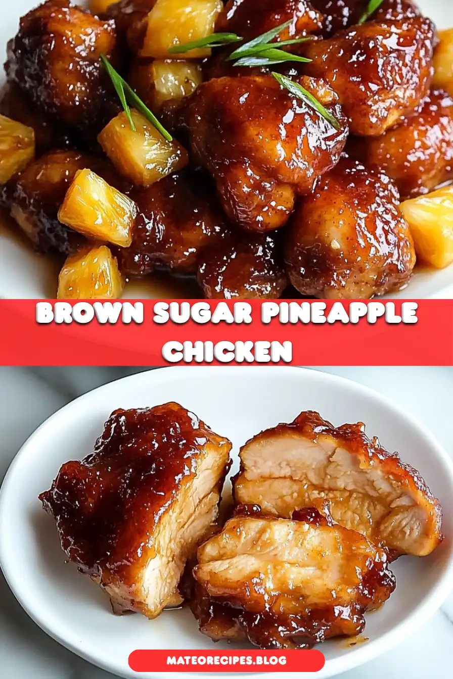 Brown Sugar Pineapple Chicken