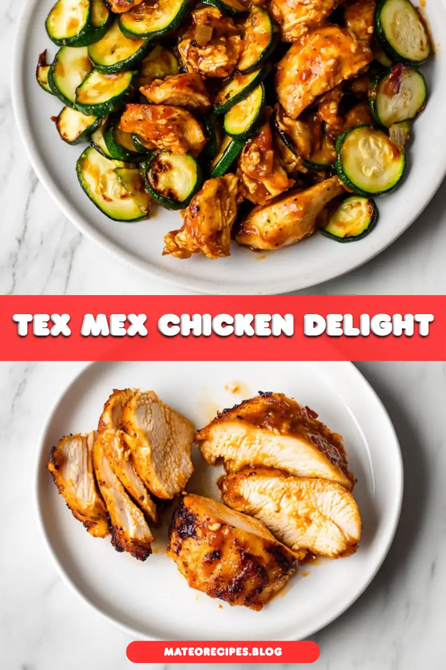 Tex Mex Chicken and Zucchini