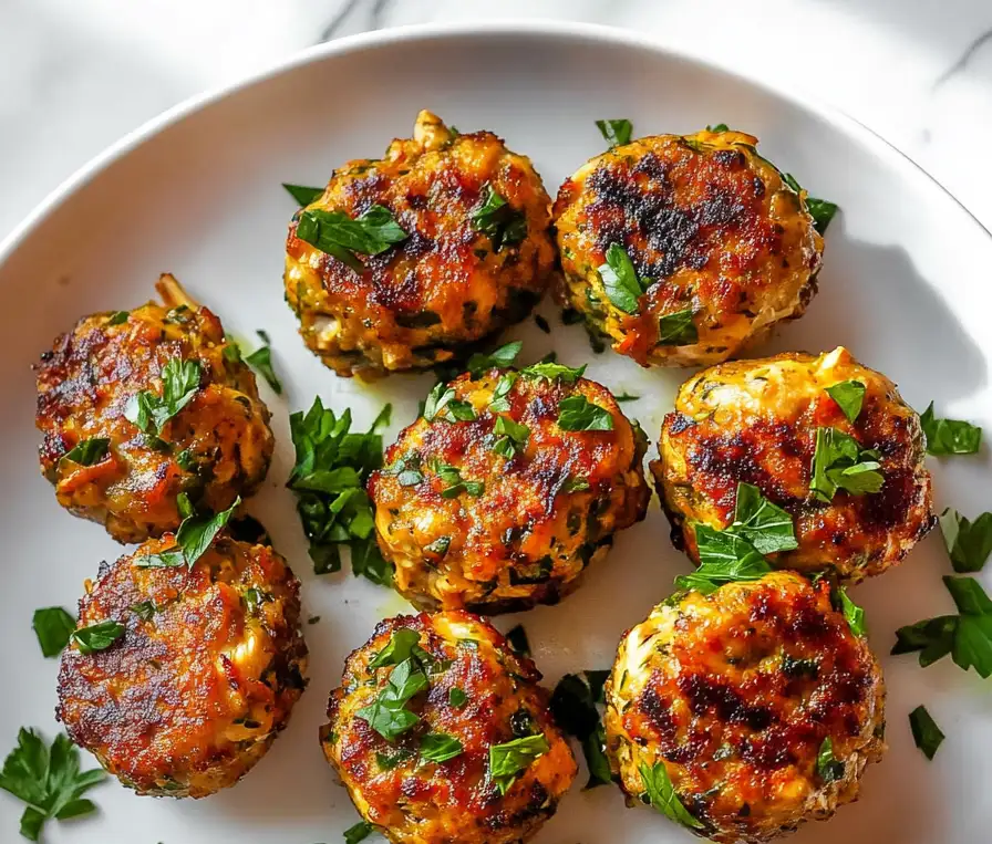 Chicken Kofta with Garlic Yogurt Sauce