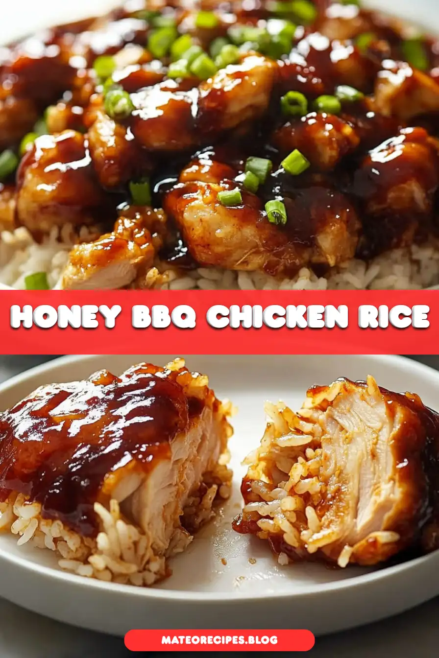 Honey Bbq Chicken Rice