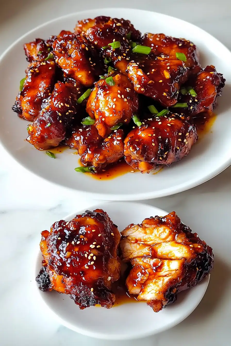 Spicy Sticky Honey Gochujang Chicken You'll Crave Forever