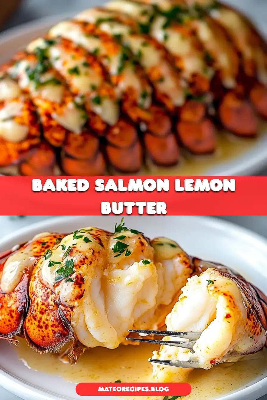 Baked Salmon with Lemon Butter Cream Sauce