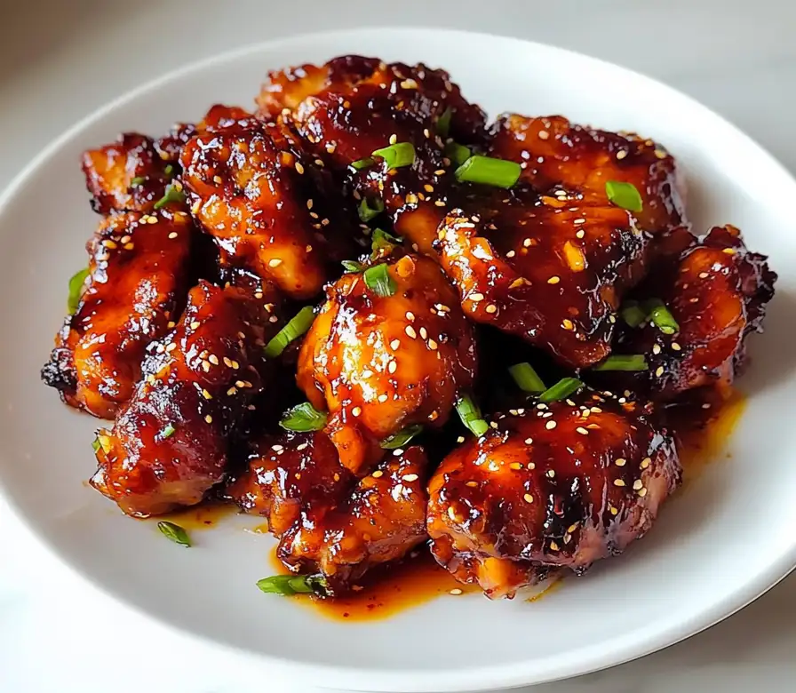 Spicy Sticky Honey Gochujang Chicken You'll Crave Forever