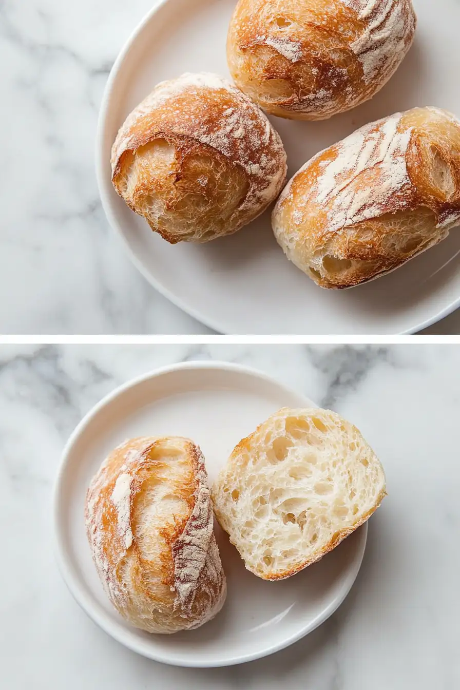 Crusty Mini Baguettes