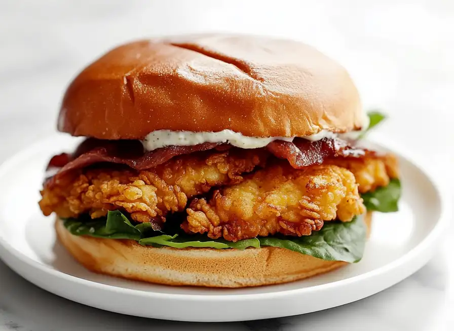 Crispy Chicken Caesar Sandwich