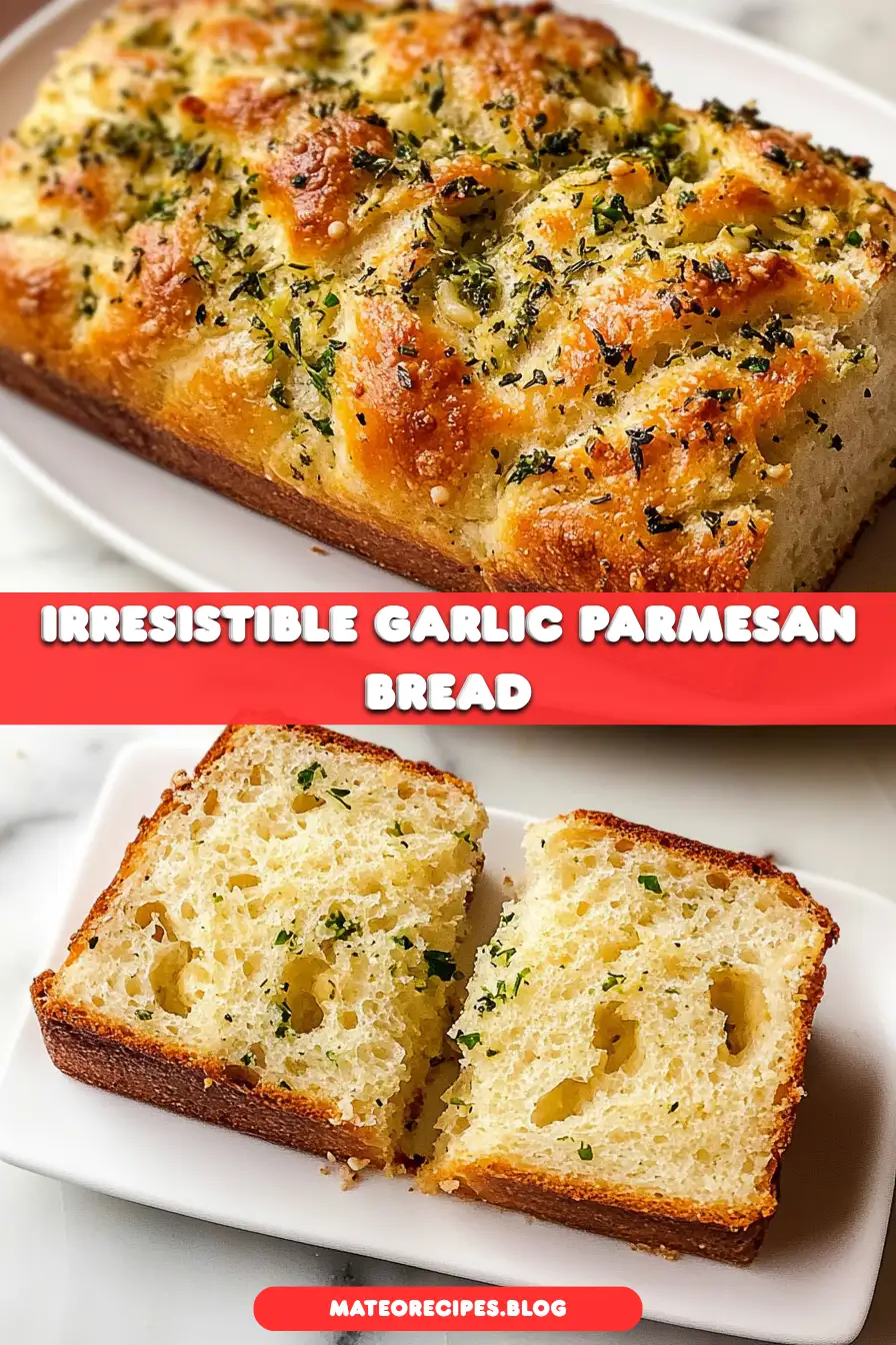 Garlic Parmesan Herb Bread