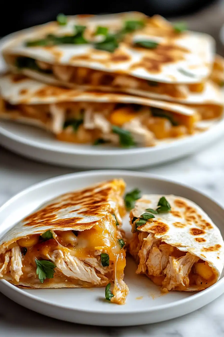 Chicken Ranch Quesadilla