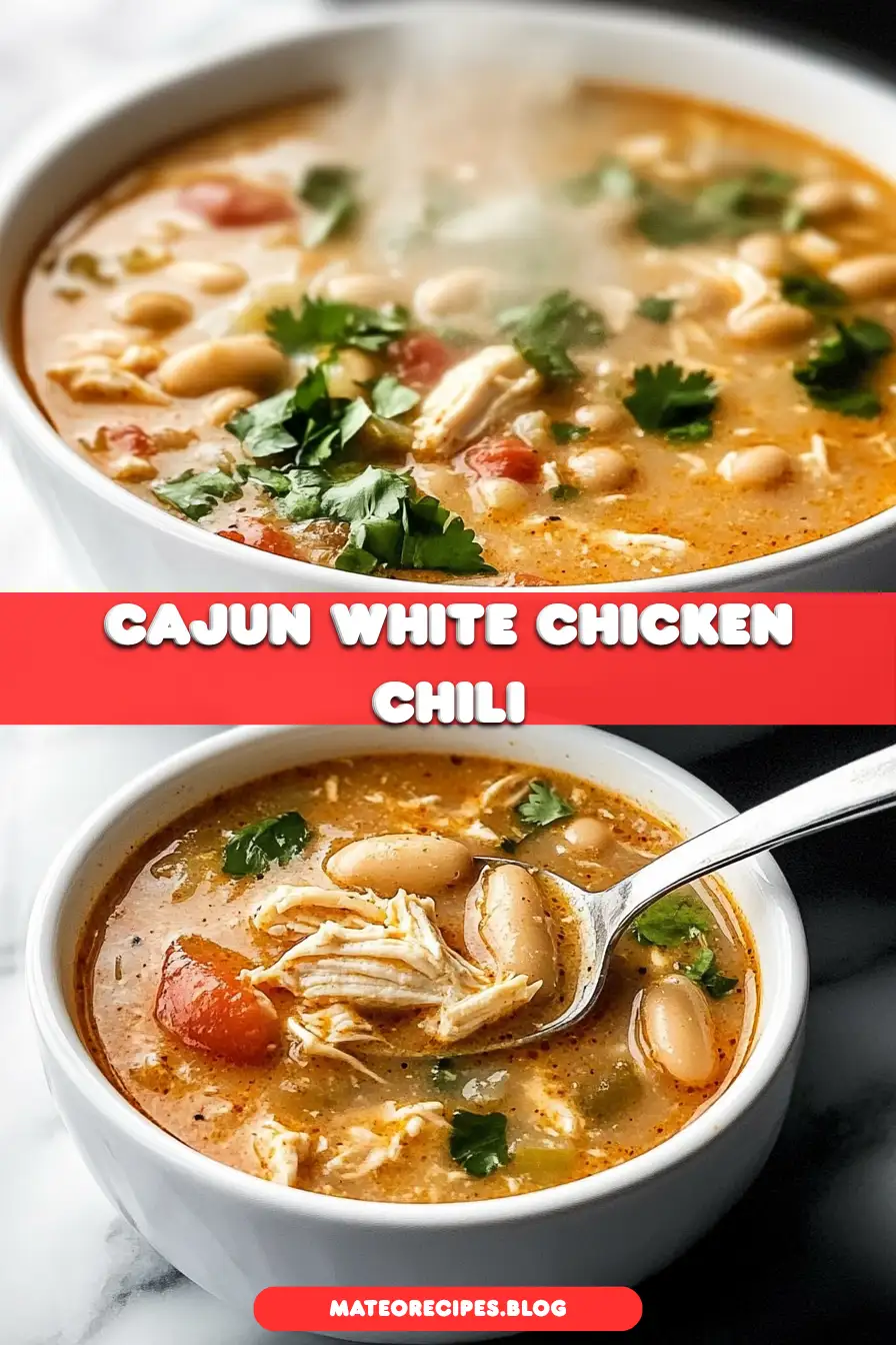 Cajun White Chicken Chili