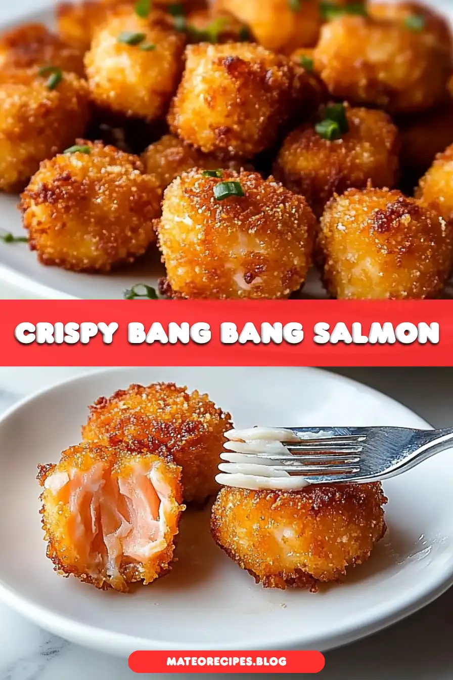 Crispy Bang Bang Salmon Bites