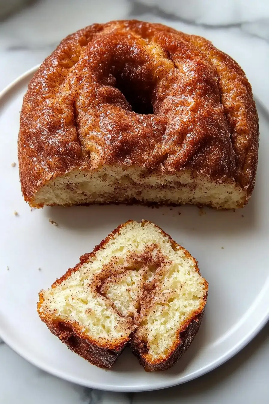 Irresistible Cinnamon Donut Bread - A Heavenly 5-Ingredient Delight