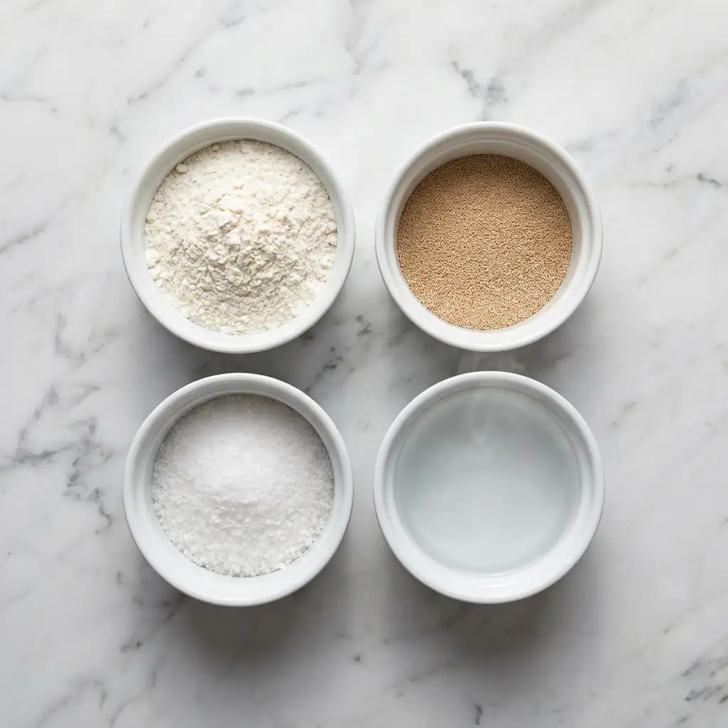 Ingredients for Crusty Italian Bread