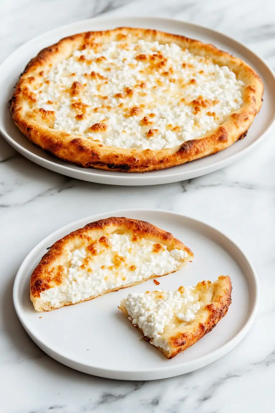 Incredibly Easy 2-Ingredient Cottage Cheese Flatbread Recipe