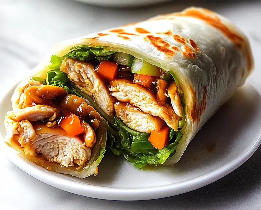 Teriyaki Chicken Wrap