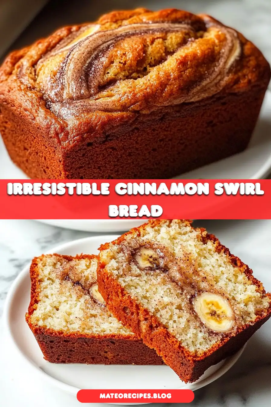 Cinnamon Swirl Banana Bread