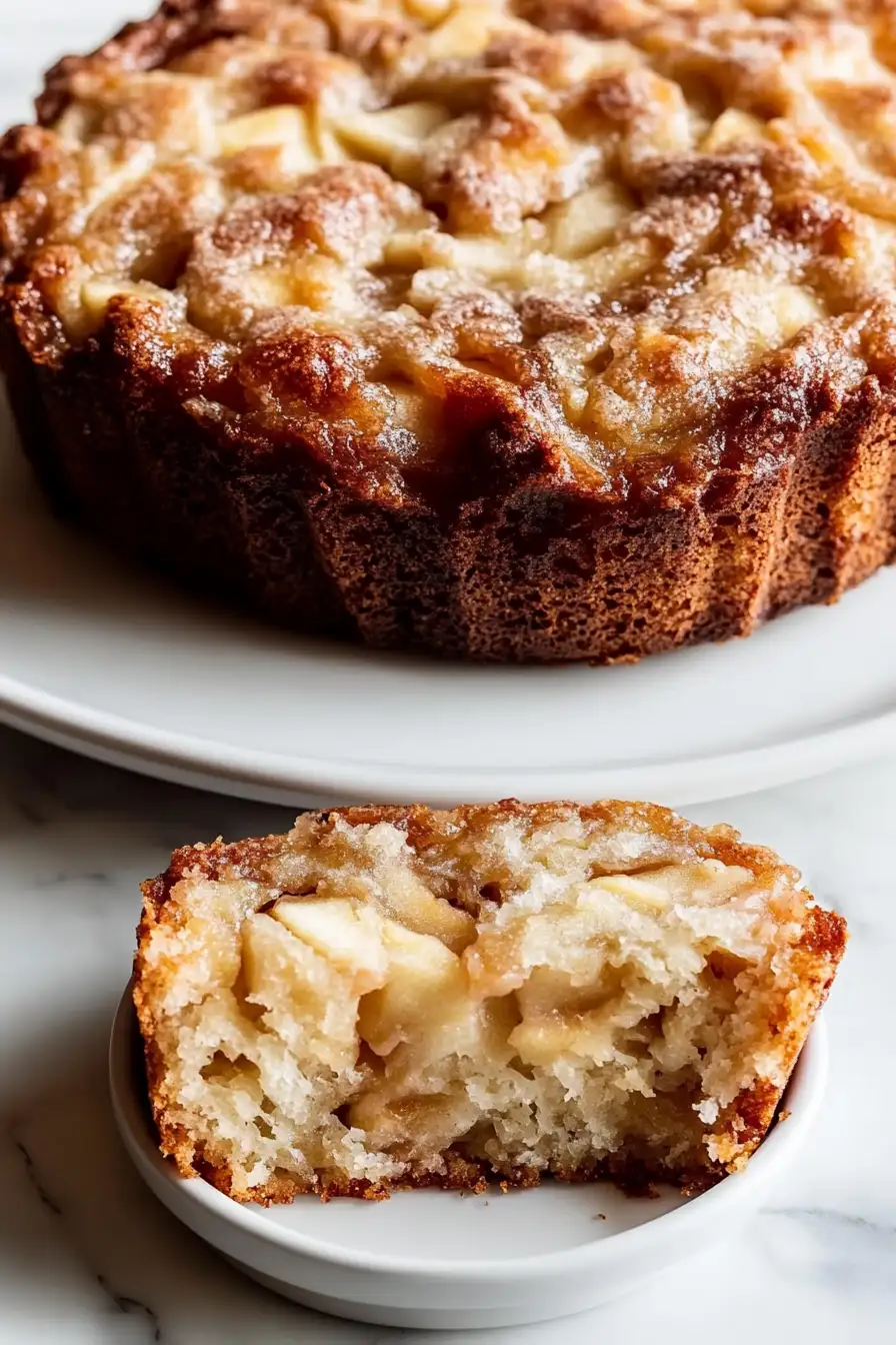 Bakery-Style Apple Fritter Bread