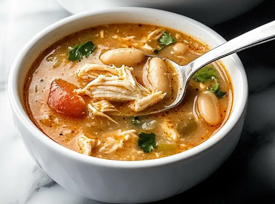 Cajun White Chicken Chili