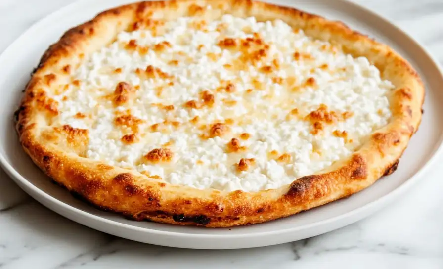 Incredibly Easy 2-Ingredient Cottage Cheese Flatbread Recipe