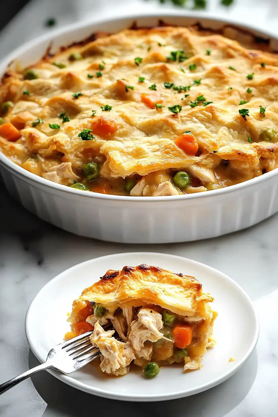 Chicken Pot Pie Casserole