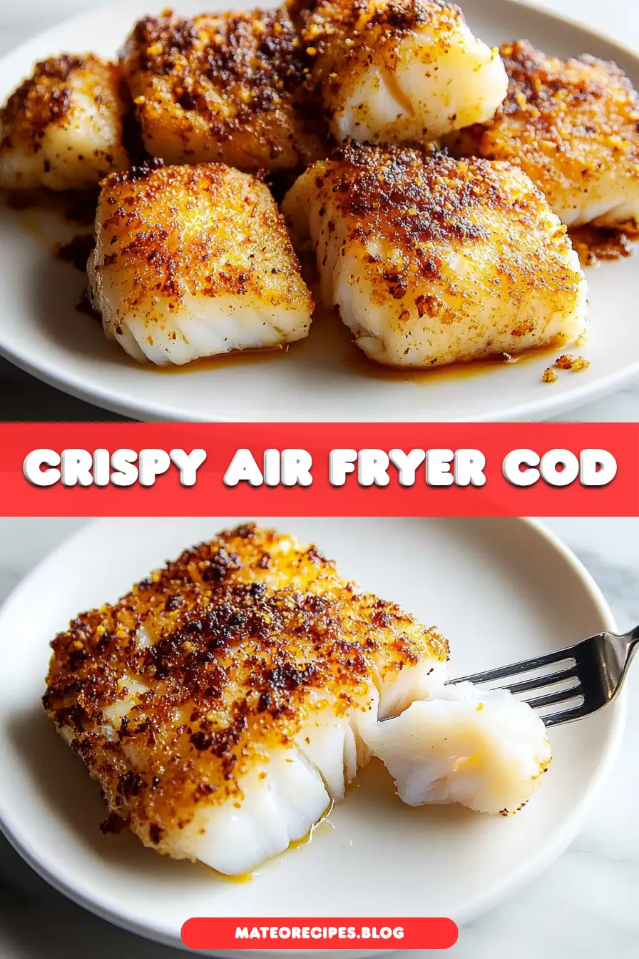Crispy Air Fryer Cod Fillets