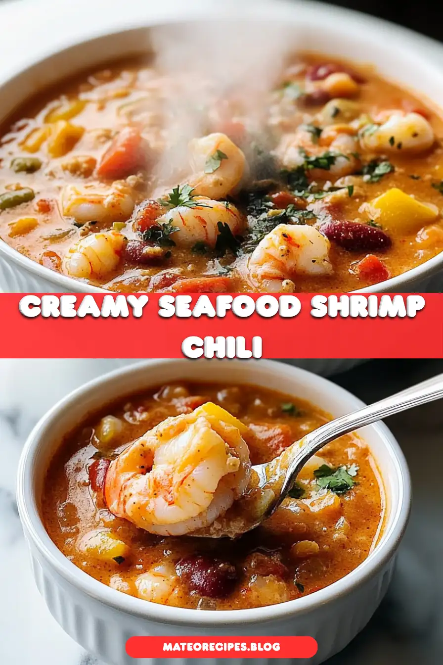 Creamy Seafood and Shrimp Chili