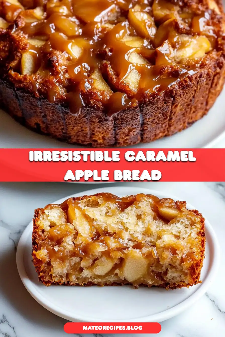 Caramel Apple Fritter Bread