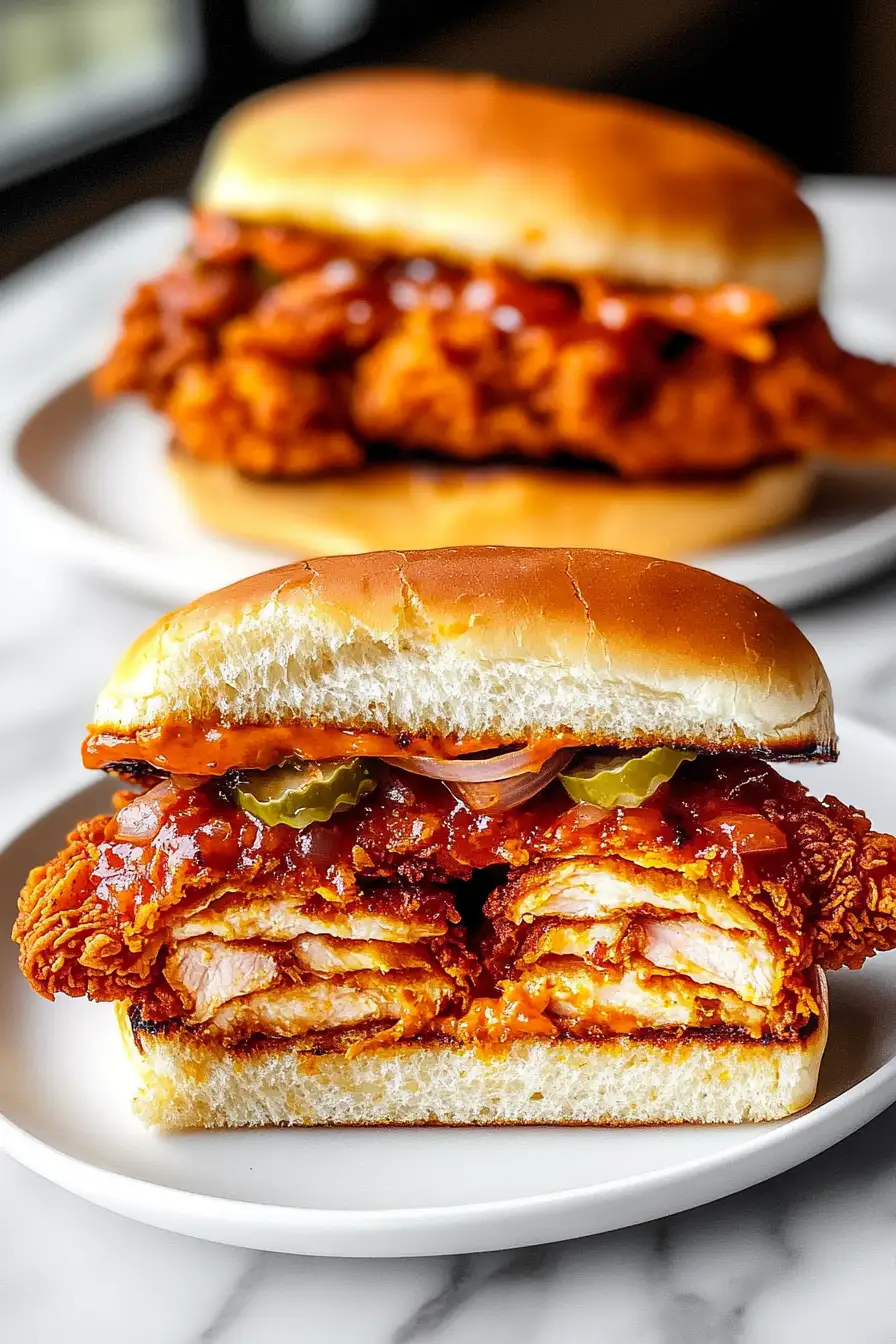 Nashville Hot Chicken Sandwiches
