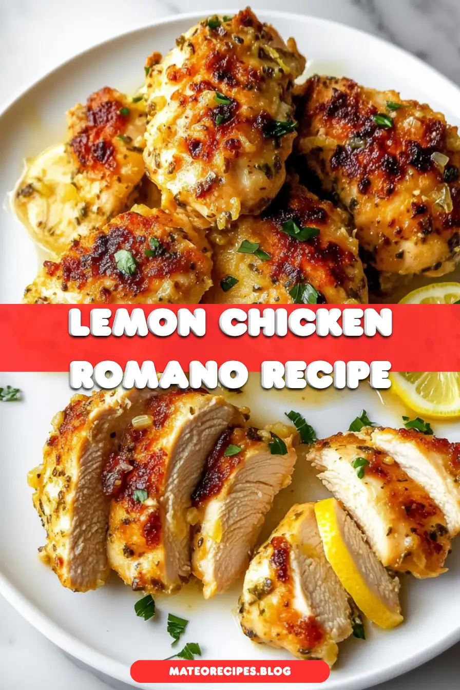 Lemon Chicken Romano