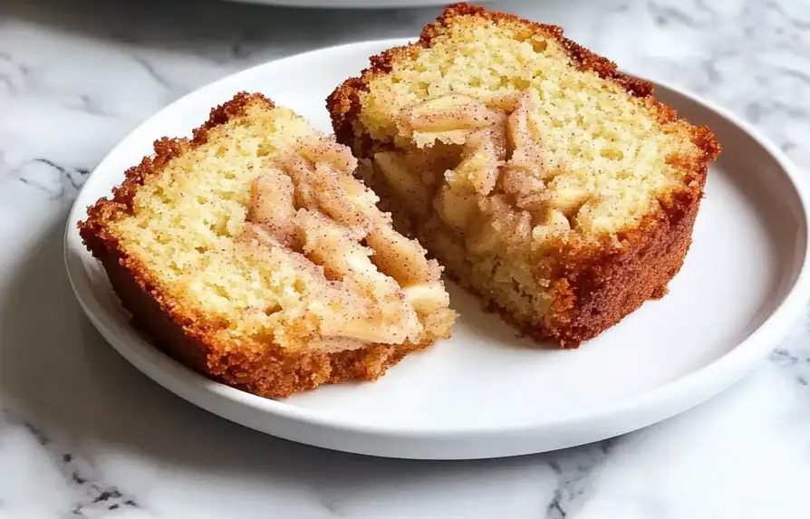 Cinnamon Sugar Apple Loaf