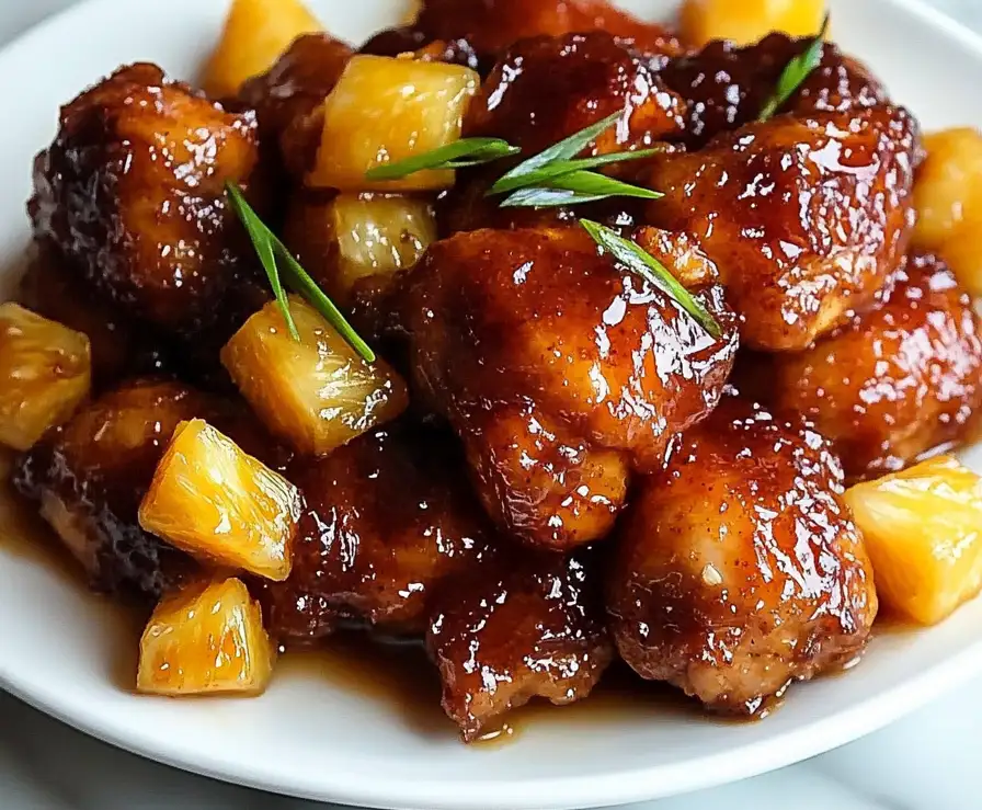 Brown Sugar Pineapple Chicken