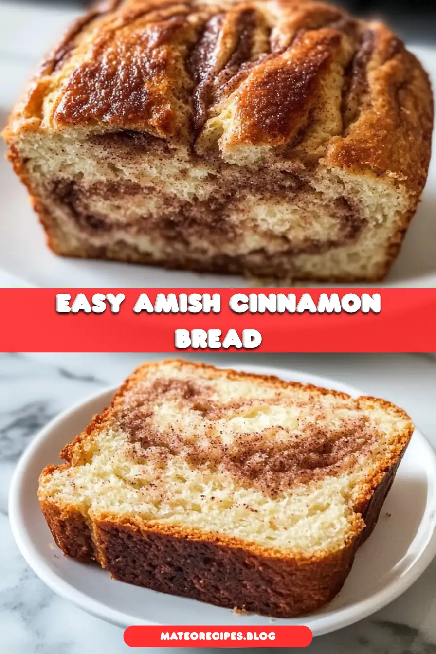 Amish Cinnamon Bread