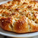 Garlic Parmesan Focaccia Bread