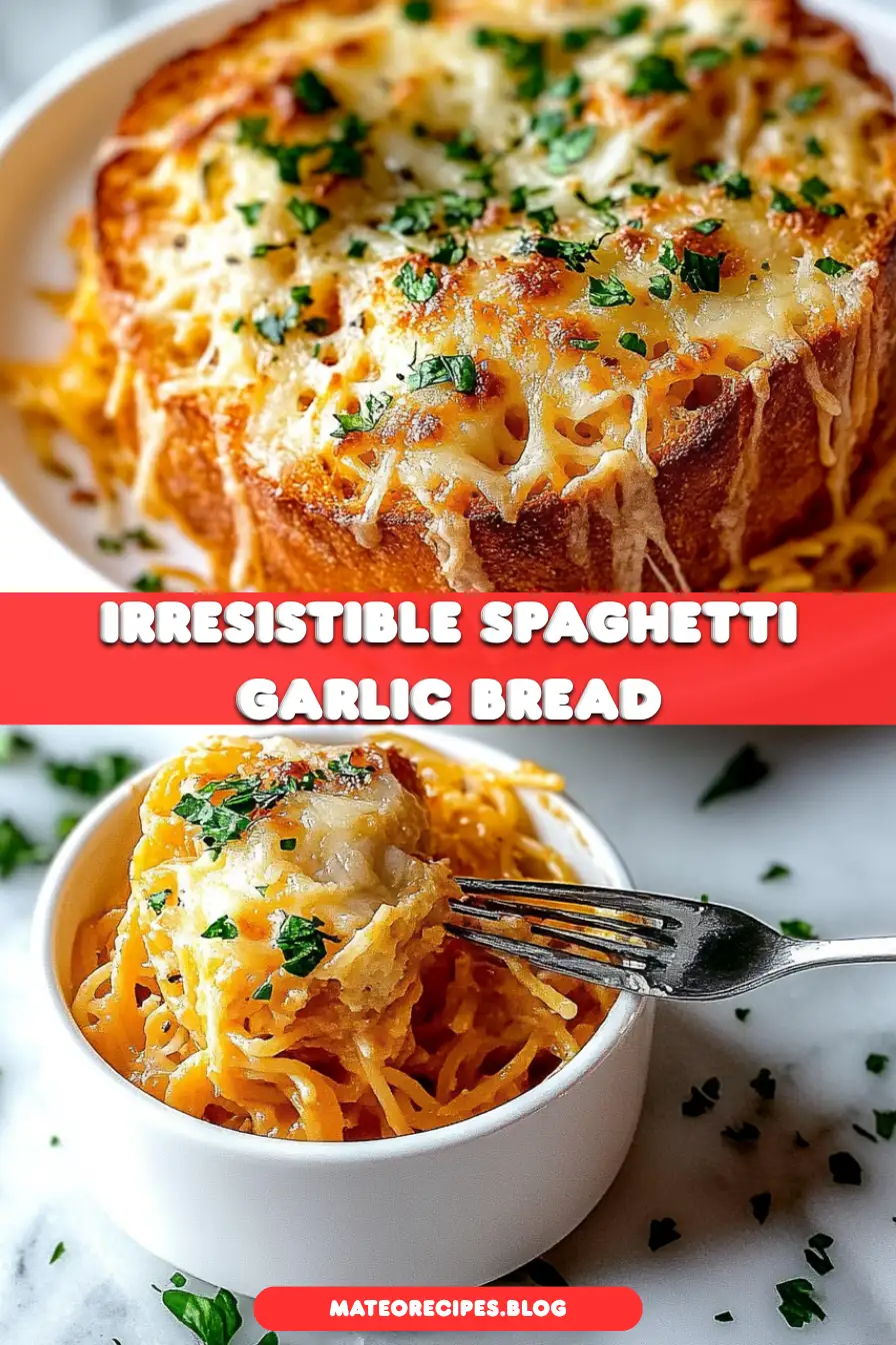 Spaghetti Garlic Bread