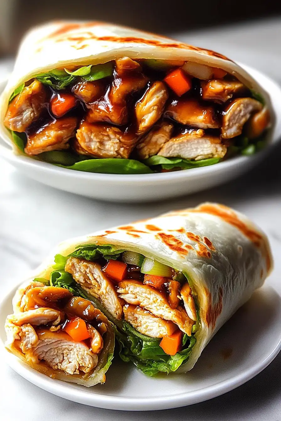 Teriyaki Chicken Wrap