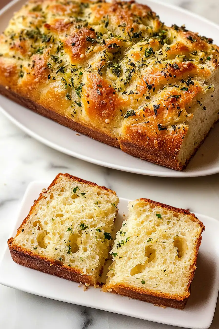 Garlic Parmesan Herb Bread
