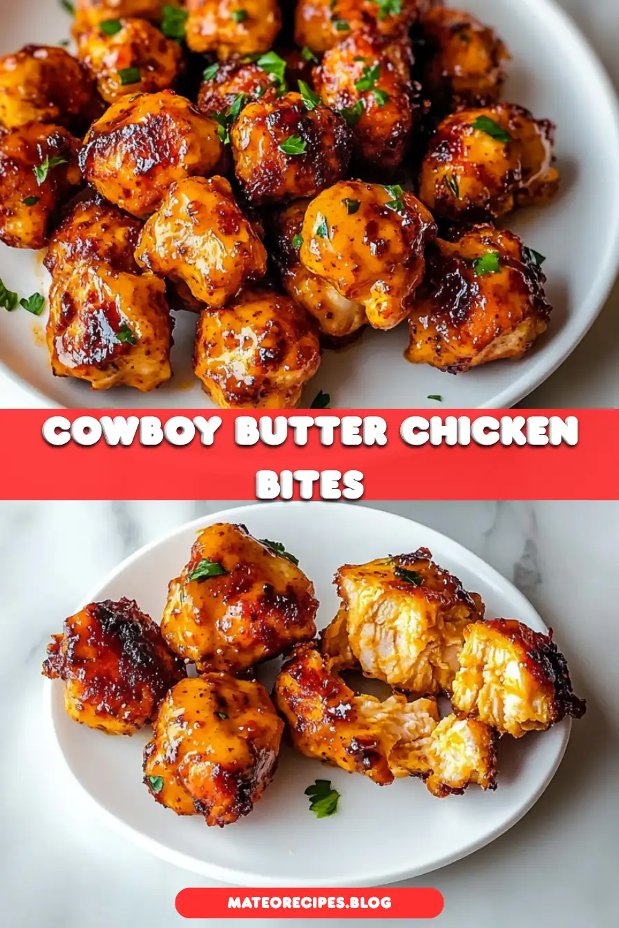 Cowboy Butter Chicken Bites