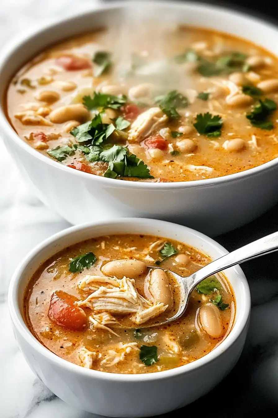 Cajun White Chicken Chili