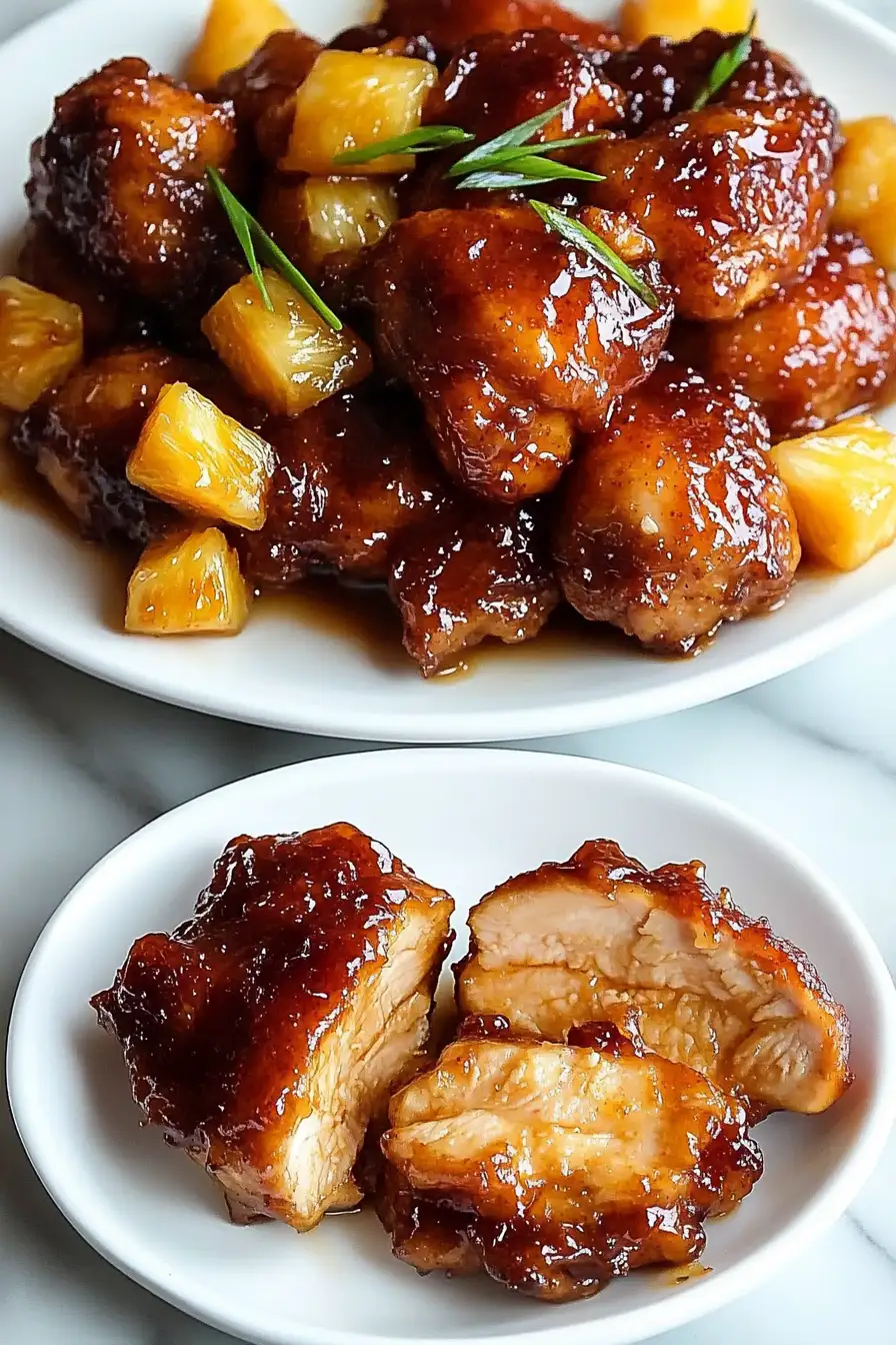 Brown Sugar Pineapple Chicken