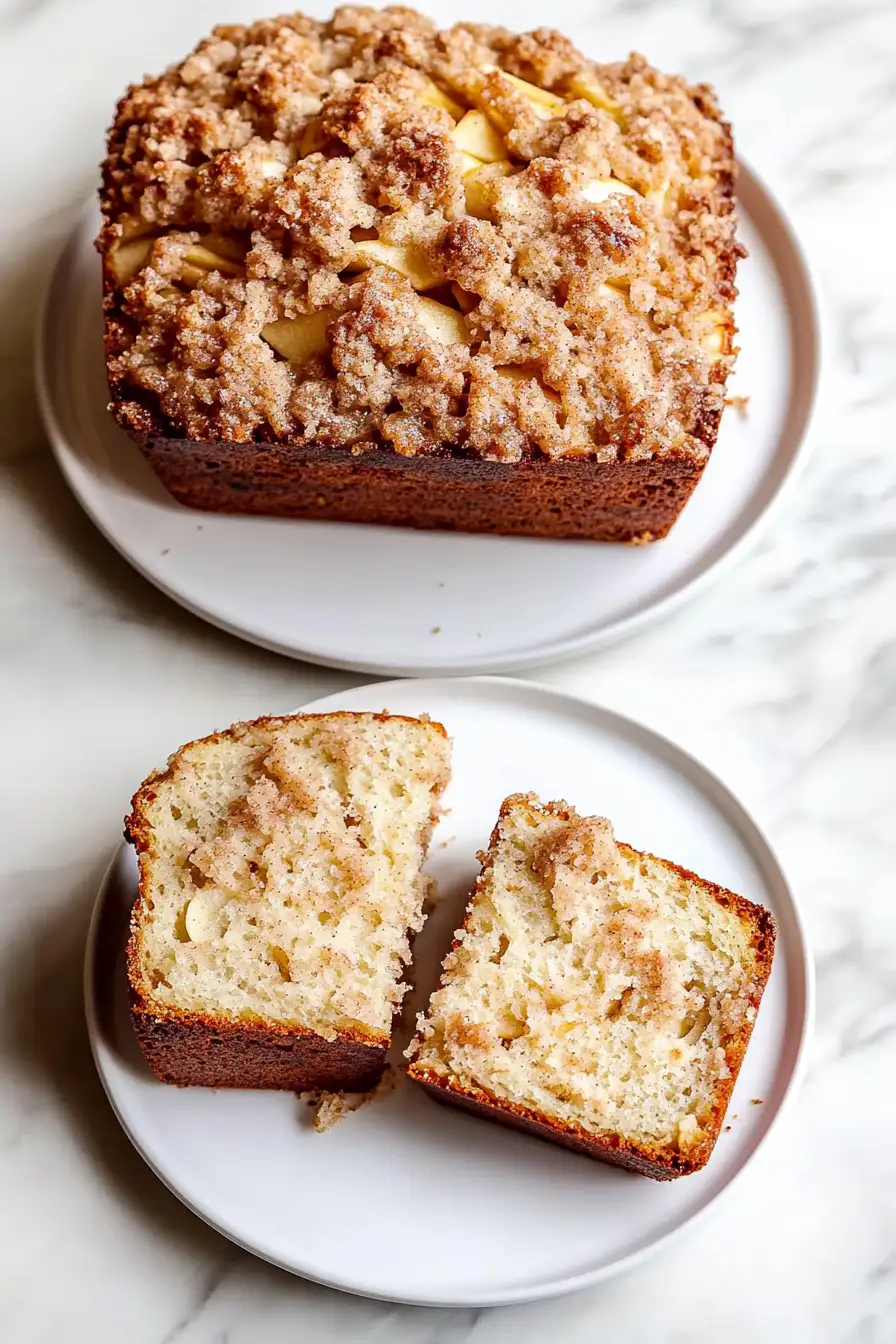 Apple Streusel Bread