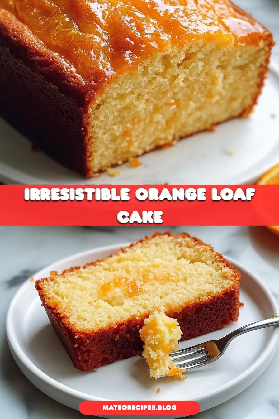 Orange Loaf Cake