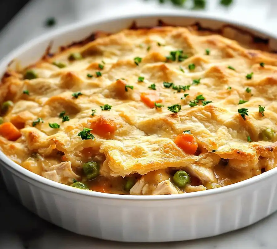 Chicken Pot Pie Casserole