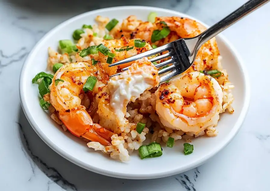 Shrimp Rice Bowls with Spicy Mayo